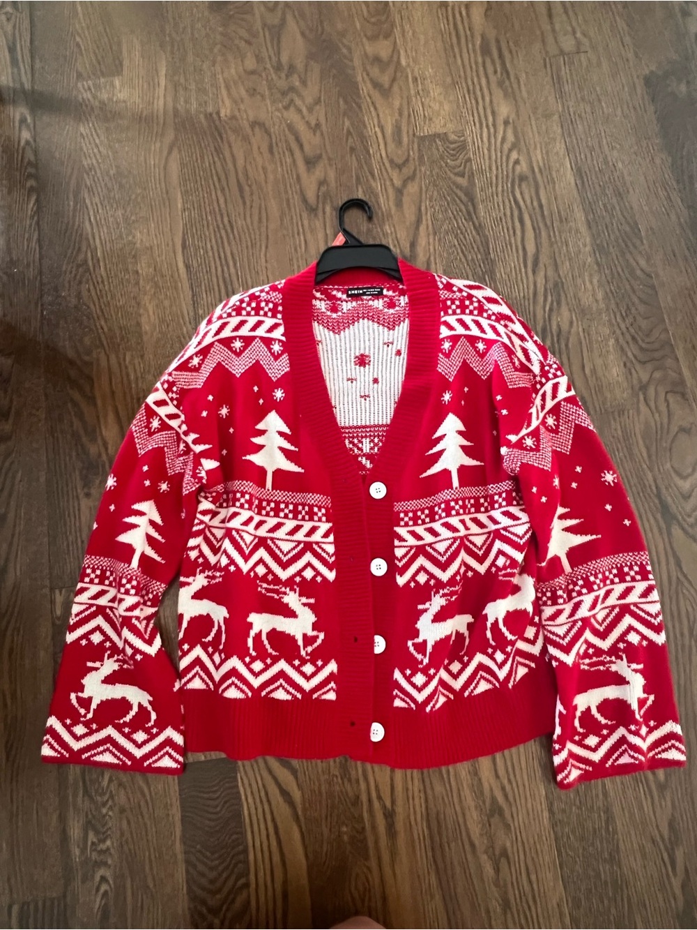Christmas cardigan sweater